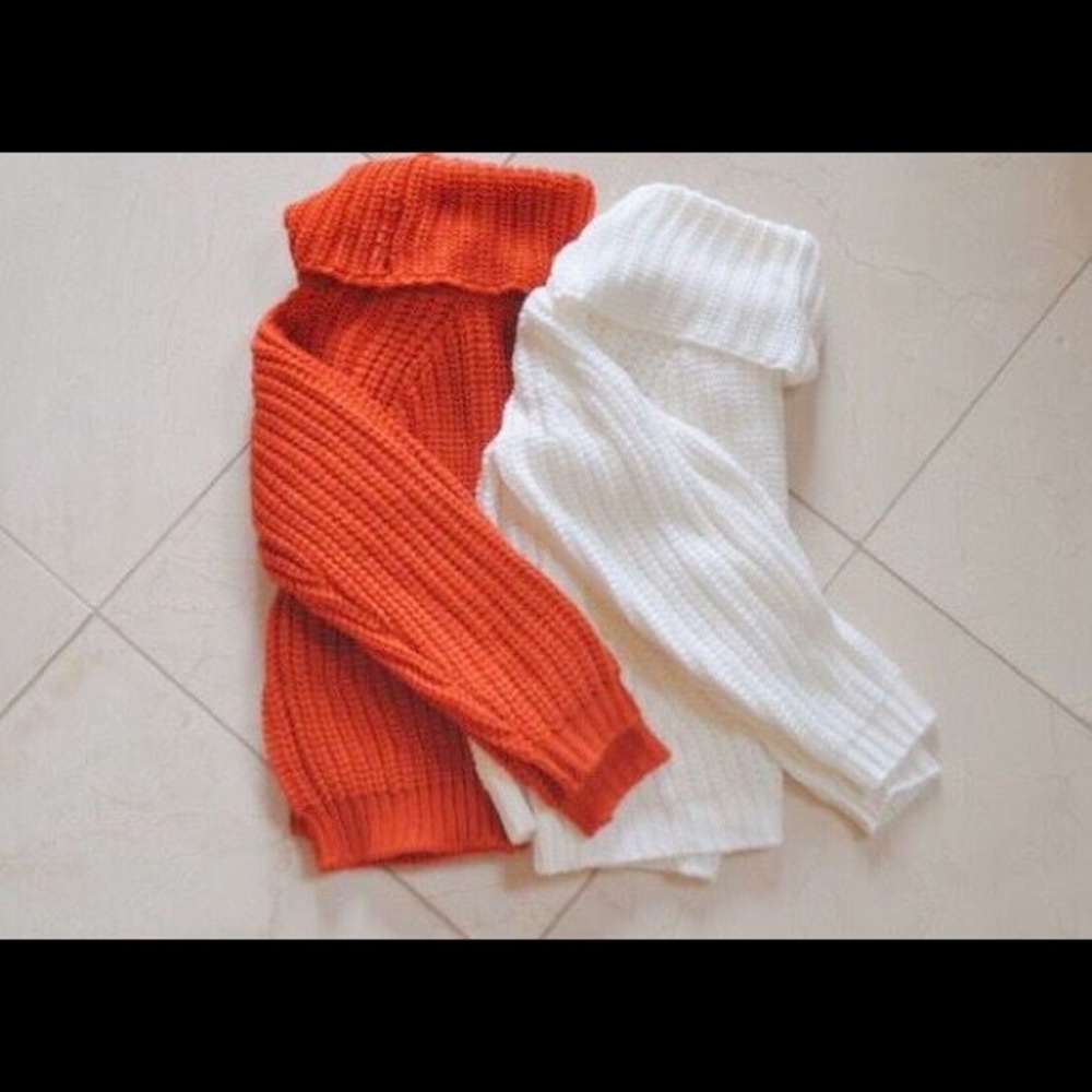 Off-the-Shoulder Forever21 Sweaters